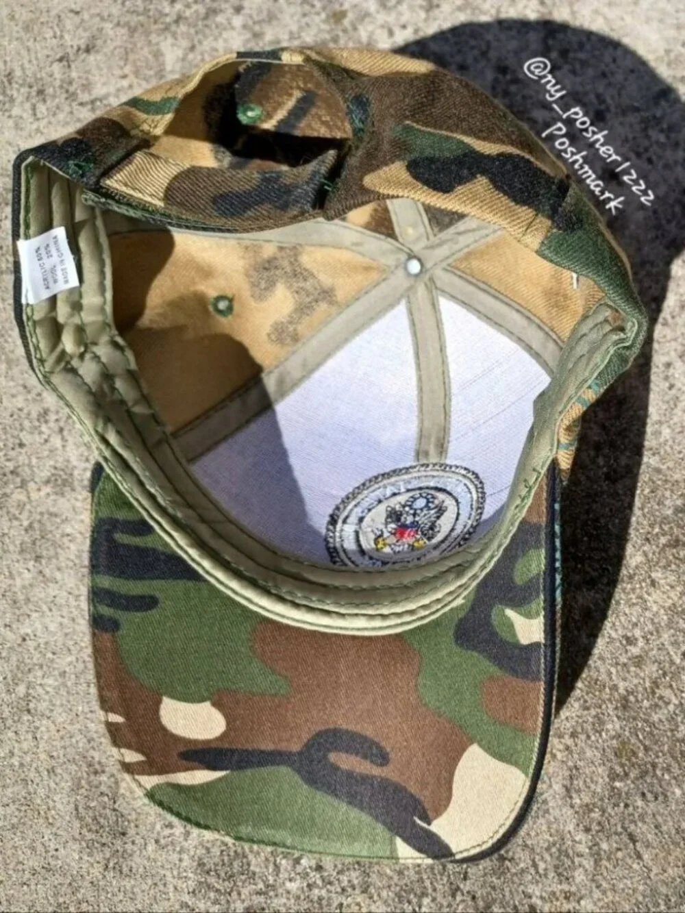 𝐆 𝐔𝐍𝐈𝐓𝐄𝐃 𝐒𝐓𝐀𝐓𝐄𝐒 𝐀𝐑𝐌𝐘 Baseball Cap Camo